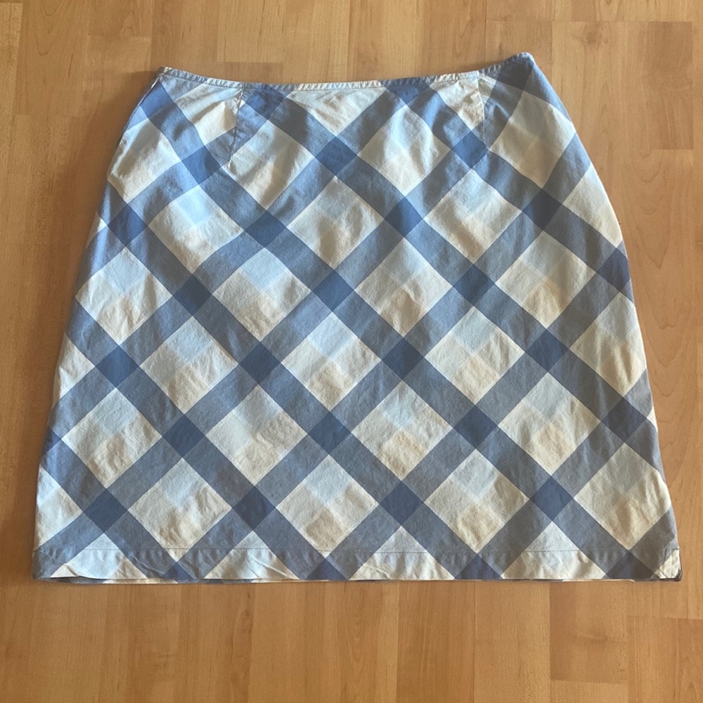 Sonoma stretch plaid skirt Sz 12